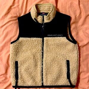 Vineyard Vines Boys Sherpa Vest